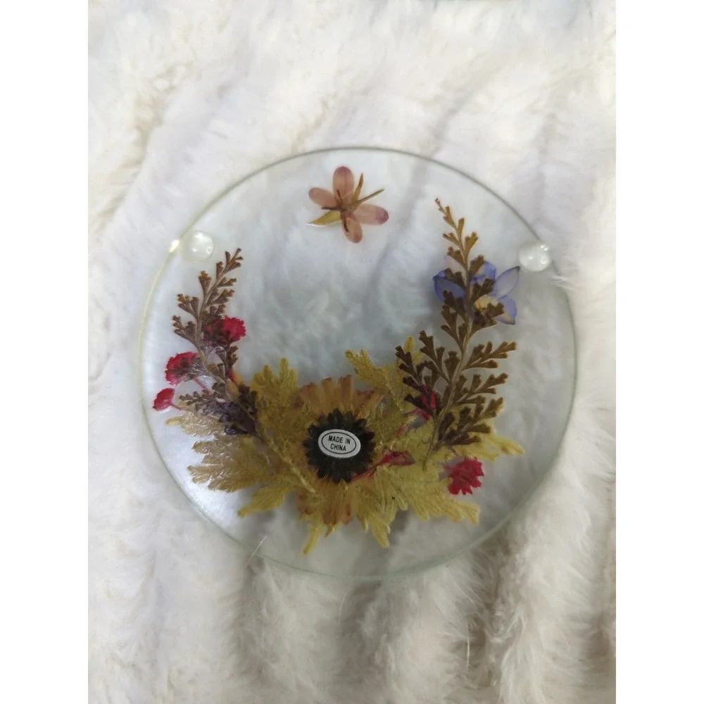 Set Of‎ 8 Round Acrylic Coasters 4